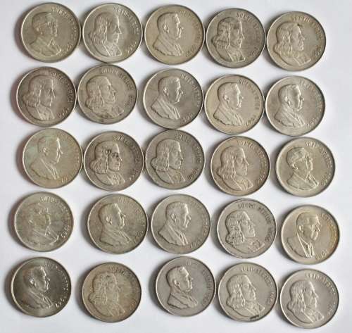 x25  RSA Silver R1's **Bid per coin to take All**