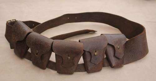 WW2 5 Pouch Ammo Belt