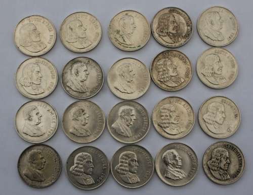 x20  RSA Silver R1's **Bid per coin to take as many as you want**