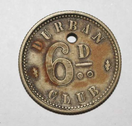 Durban Club Token 3D Type 1