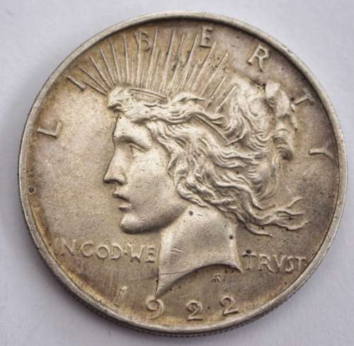 1922 USA Silver Peace Dollar