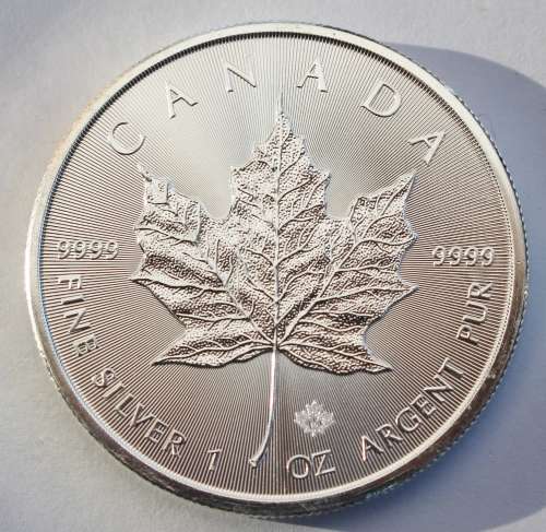 **For Junaid Only**2015 Canada Maple Leaf 1oz Fine Silver **Brilliant Uncirculated** 5 Available