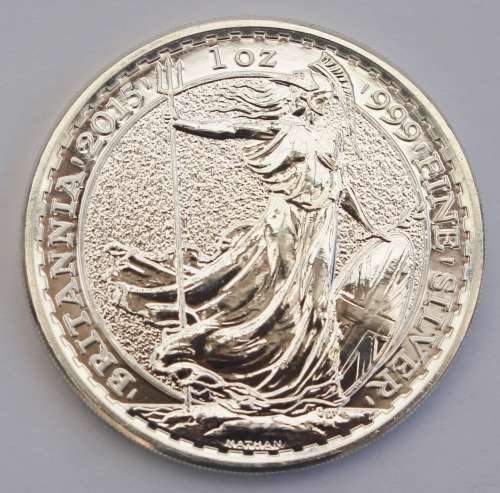 2015 Brittania 1oz Fine Silver **Brilliant Uncirculated** 5 Available