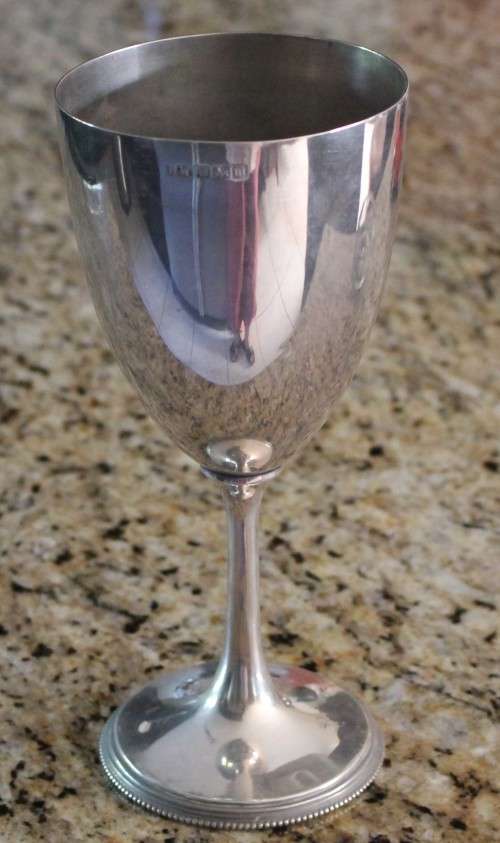 Large Antique Silver Chalice **Sheffield 1904**