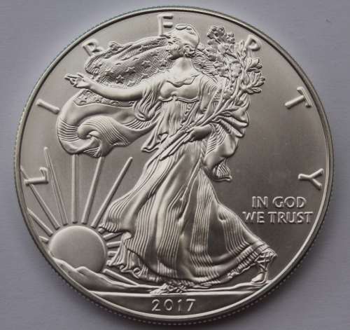 2017 USA Silver Eagles Brilliant Uncirculated **5 Available** Bid per coin