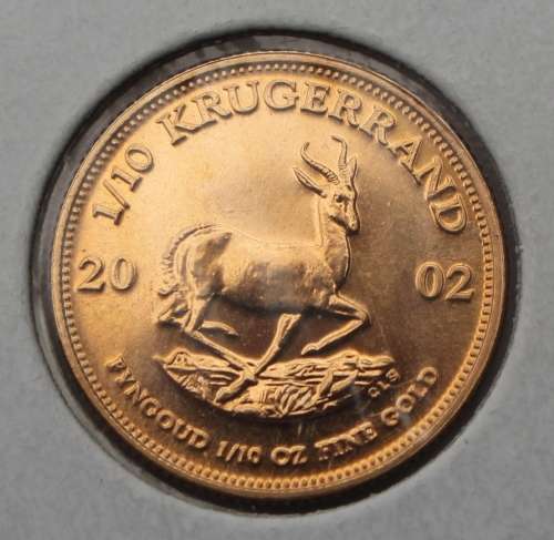 2002 1/10th Krugerrand