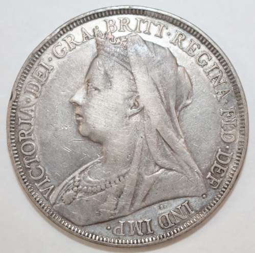 1894 British Crown (Sterling Sliver)