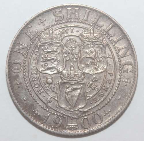 1900 British One Shilling (Victoria)