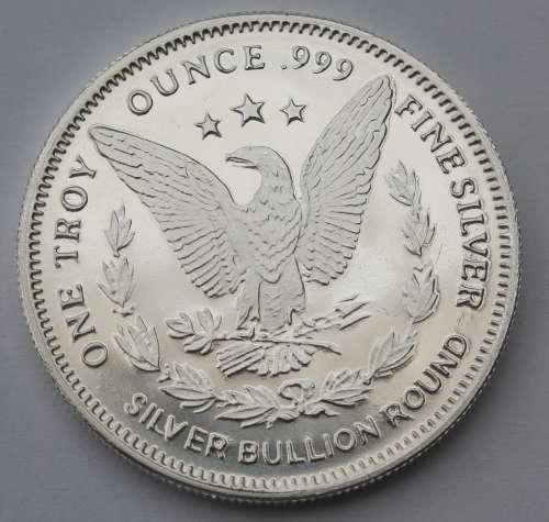 Morgan Design Fine Silver 1 oz Rounds (2 Available) Bid per Coin