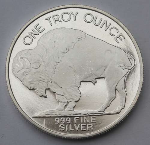 Indian Head/Buffalo 1oz Fine Silver Rounds (2 Available) Bid per Coin