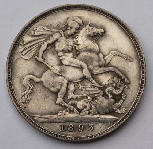 1893 British Crown (Victoria)