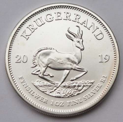 2019 1oz Fine Silver Krugerrand (Uncirculated)