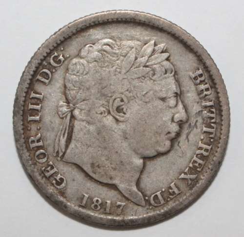 1817 British One Shilling (George III)