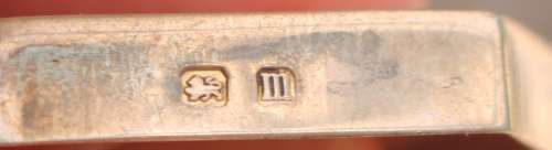 Birmingham Hallmarked Pill Box dated 1886