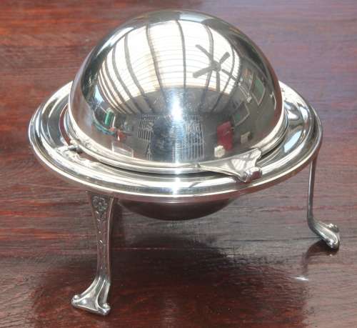 Angora Silver Plated Butter Bain Marie