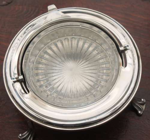 Angora Silver Plated Butter Bain Marie