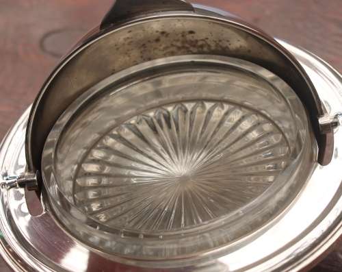 Angora Silver Plated Butter Bain Marie