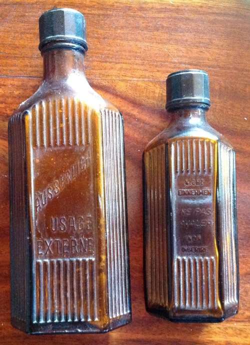 Four Vintage Old Bottles **Bid per Lot**