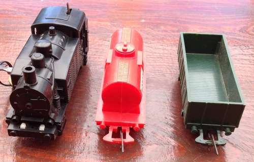 Vintage Old French Wind Up Trainset