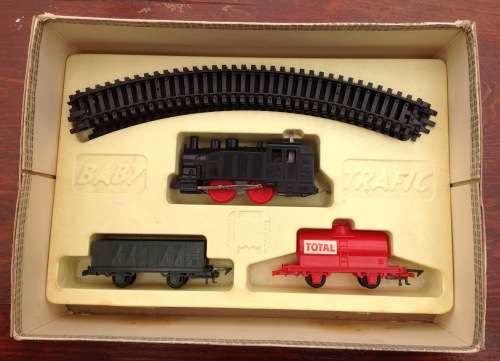 Vintage Old French Wind Up Trainset