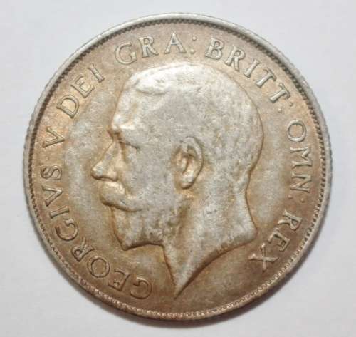 1921 British Silver One Shilling