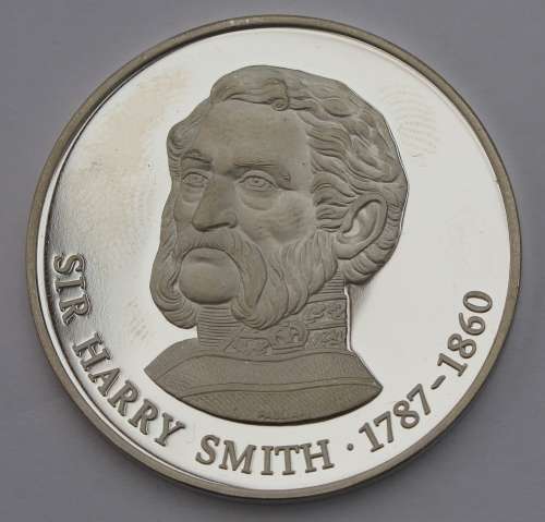 Sir Harry Smith Sterling Silver Medallion Weighs 15.2g