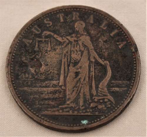 Rare 1820 1 Penny ( Iredale and Co. - Sydney, New South Wales)