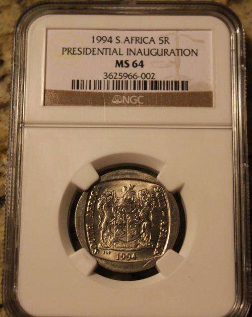 1994 Inauguration R5 NGC MS64