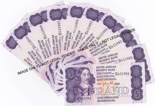 x10 GPC de Kock R5 Second Issue 1981 Uncirculated in Sequence **Bid per Note to take All**