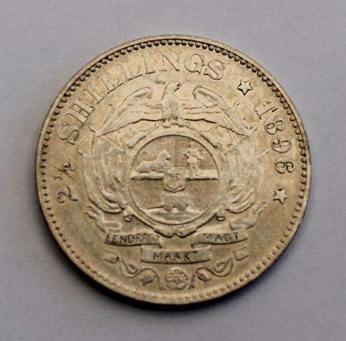 1896 ZAR 2.5 Shillings (Half Crown)