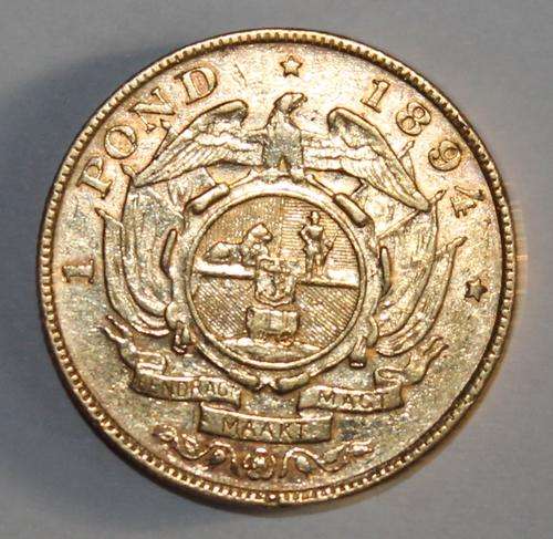 1894 ZAR Gold Pond