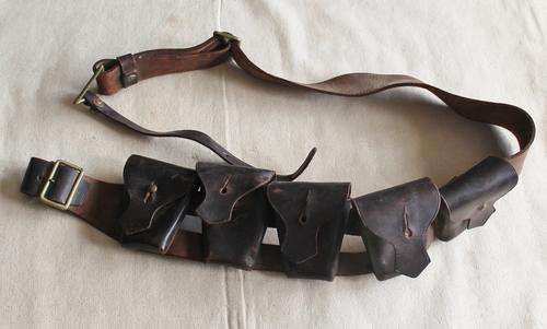 WW2 5 Pouch Ammo Belt - 1941