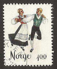 1976 NORWAY FOLK DANCE
