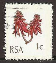 1969 SOUTH AFRICA FLOWER