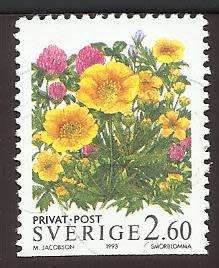 1993 SWEDEN FLOWER BUTTERCUP
