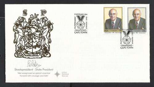 1984 SOUTH AFRICA STATE PRESIDENT