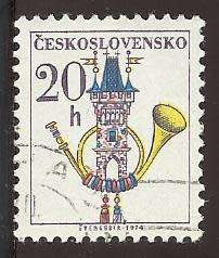 1974 CZECHOSLOVAKIA POST HORN