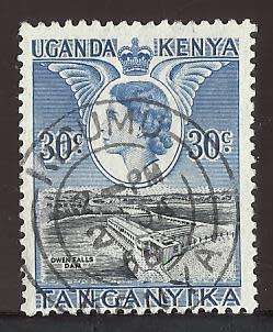1954 KENYA UGANDA TANZANIA OWEN FALLS DAM