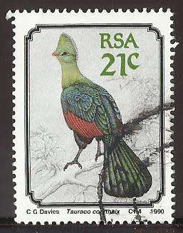 1990 SOUTH AFRICA BIRDS