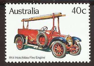 1983 AUSTRALIA OLD FIRE ENGINES