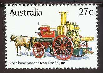 1983 AUSTRALIA OLD FIRE ENGINES