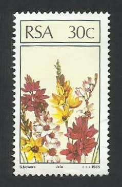 1985 SOUTH AFRICA FLOWER
