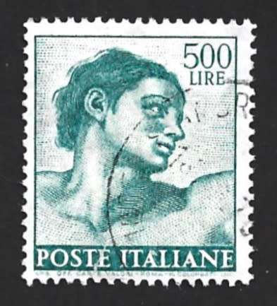 1961 ITALY DESIGNS FROM SISTINE CHAPEL BY MICHELANGELO