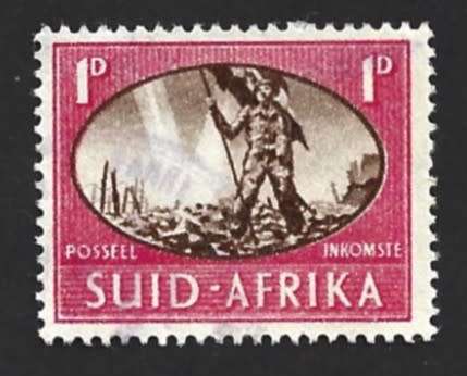 1945 SOUTH AFRICA ALLIED VICTORY