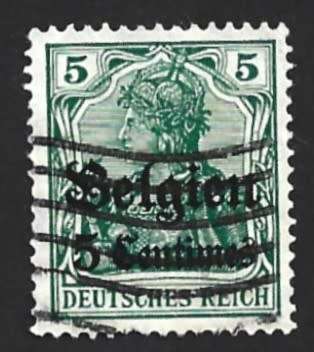 1914 GERMANY BELGIUM