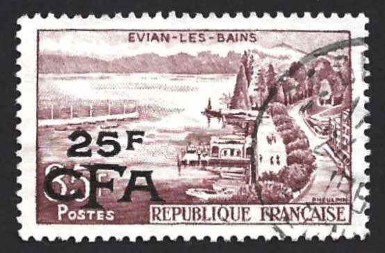 1959 FRANCE REUNION LANDSCAPE