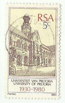 1980 SOUTH AFRICA UNIVERSITY OF PRETORIA
