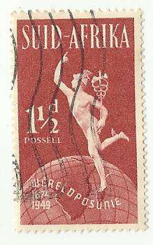 1949 SOUTH AFRICA MERCURY AND GLOBE