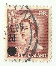 1958 NEW ZEALAND QUEEN ELIZABETH II