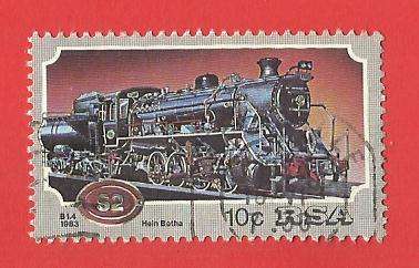 1983 SOUTH AFRICA STEAM LOCOMOTIVES